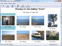 Html Web Gallery Creator screenshot
