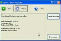 Direct Stream Recorder screenshot