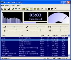 VUPlayer screenshot