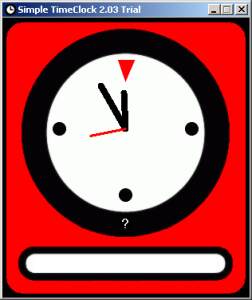 Simple TimeClock screenshot
