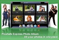 PicaSafe Express Photo Album screenshot