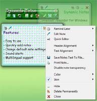 Dynamic Notes screenshot