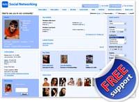 PG Social Networking Software screenshot