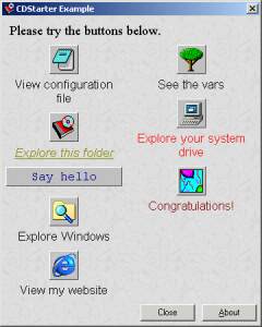 CDStarter screenshot