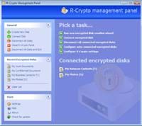 R-Crypto Disk Security screenshot