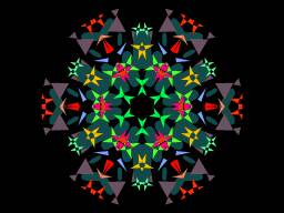Brewster Kaleidoscopic Screensaver screenshot