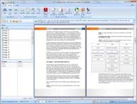 Timesheet application screenshot