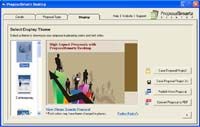 Proposal software screenshot