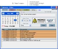 MEMO free reminder screenshot