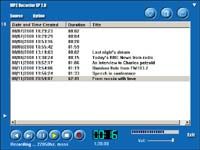 MP3 Recorder XP screenshot
