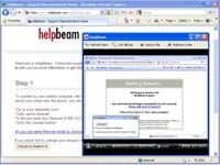HelpBeam screenshot