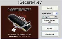 Isecure-key screenshot