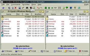 Gyula's Windows Navigator  screenshot