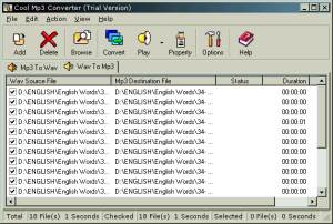 Cool Mp3 Converter screenshot