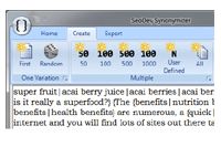 Spinner {Synonymizer} screenshot