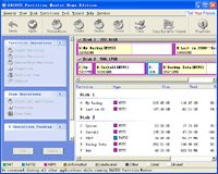 EASEUS Partition Master Home Edition screenshot