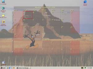 Desktop Wallpaper Calendar screenshot