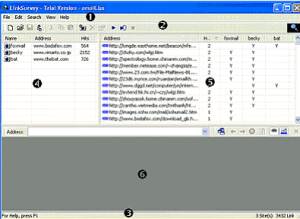 LinkSurvey screenshot