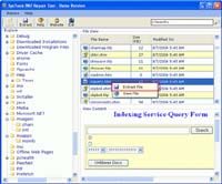 BKF File CRC Error Repair screenshot