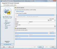 PostgreSQL PHP Generator screenshot