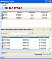 File Restore Software screenshot