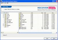 Netware Partition Recovery screenshot