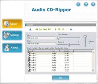 Audio CD Ripper screenshot
