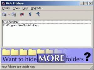 Hide Folders  screenshot