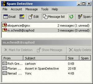 SpamDetective screenshot