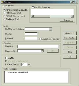 Secure X-Server for windows X-SecurePro screenshot