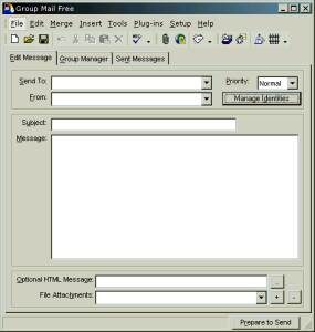 Group Mail Free  screenshot