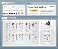 The Salsa Beat Machine screenshot