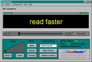 AceReader Captura de pantalla