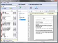 A-PDF Manual Split screenshot