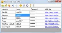 Passwords Base screenshot