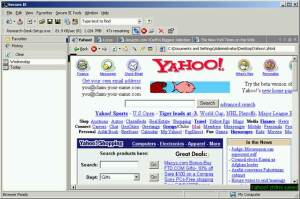 Secure IE screenshot
