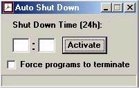 Auto Shut Down  screenshot