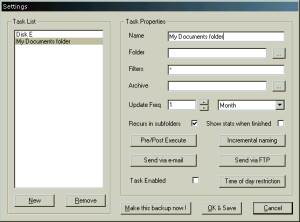 Backup Genie  screenshot