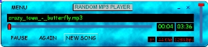 Random MP3 Player  screenshot