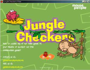 Jungle Checkers screenshot