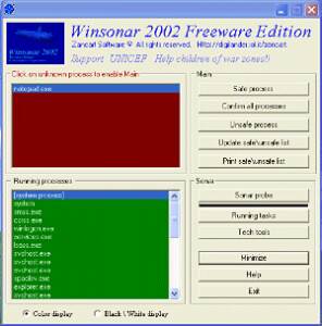 Winsonar 2002  screenshot