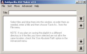 Baldgorilla ASX Maker screenshot