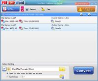 pdf to word screenshot