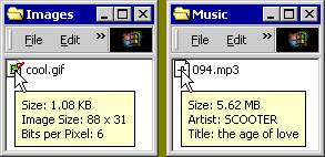 Arisesoft File Informer Captura de pantalla