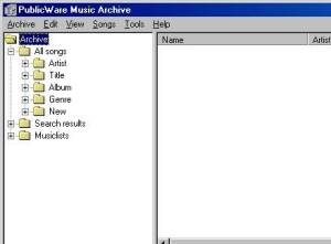 Music Archive screenshot
