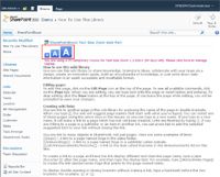SharePoint Text Size Zoom screenshot