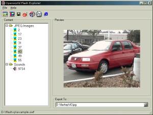 Openworld Flash Explorer screenshot
