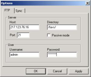 FavoriteSync  screenshot