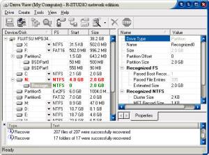 R-Studio screenshot