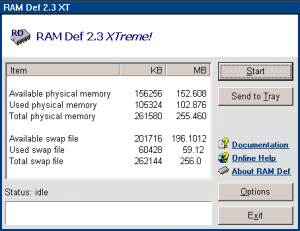RAM Def  screenshot